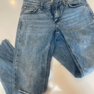 Rag and Bone Jeans Dre Low Rise Slim Boyfriend